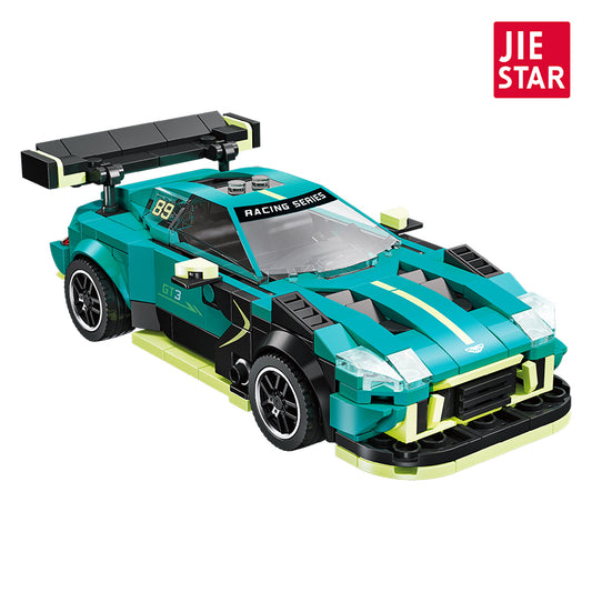 JIESTAR Asphalt Vantegs Gt3 Building Block Set - JJ9181-白底.jpg