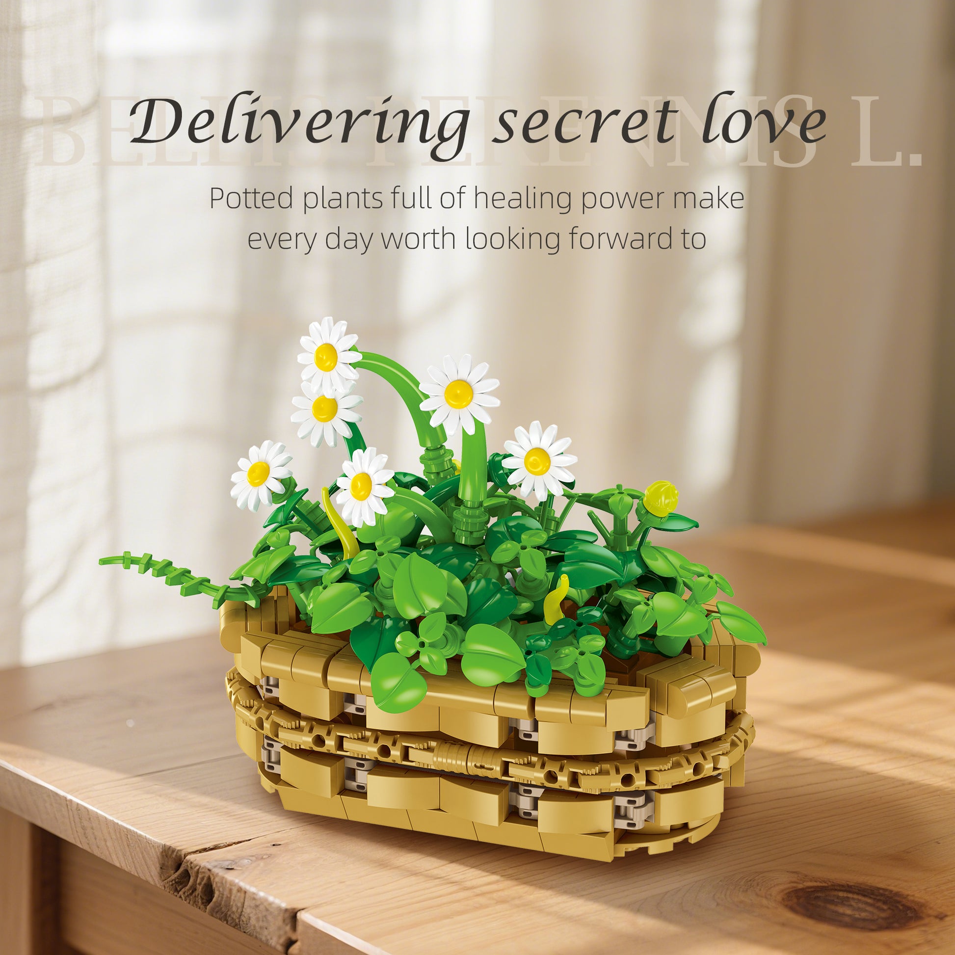 JIESTAR Small Daisy Potted Plant Building Block Set - JJ9188-3.jpg
