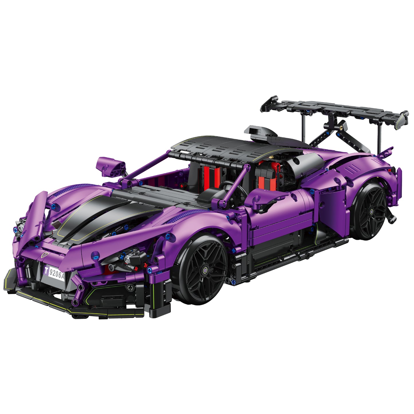 JIESTAR Super Racing【Single Version-Remote Control & Bluetooth】 Building Block Set - JJ9206-白底.jpg