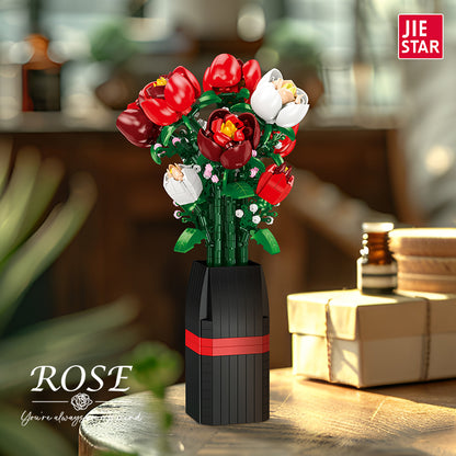 JIESTAR Roses Building Block Set - JJ9212-1.jpg