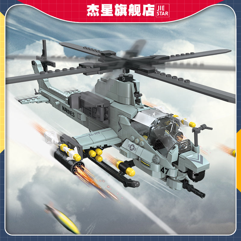 JIESTAR Viper Helicopter Building Block Set - JJ9213-1-2.jpg
