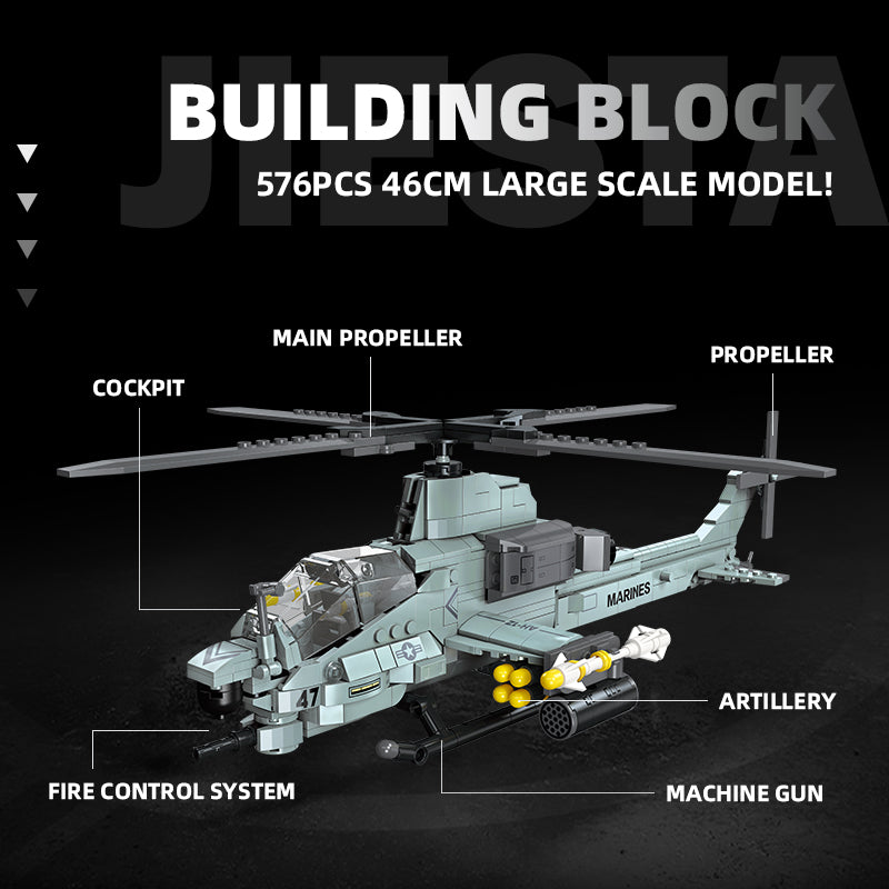 JIESTAR Viper Helicopter Building Block Set - JJ9213-2.jpg