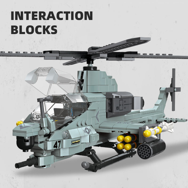 JIESTAR Viper Helicopter Building Block Set - JJ9213-3.jpg