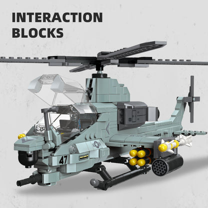JIESTAR Viper Helicopter Building Block Set - JJ9213-3.jpg