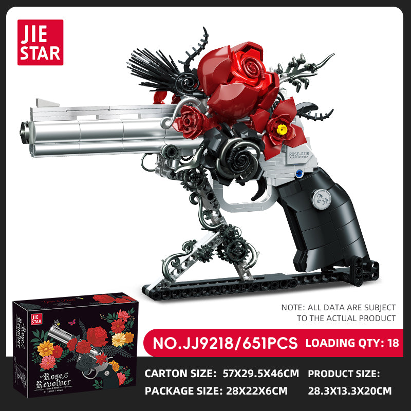 JIESTAR Rose Revolver Building Block Set SKU image - JJ9218-sku.jpg