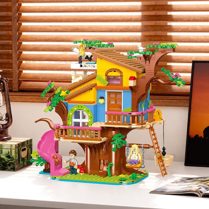JIESTAR Tree House Building Set