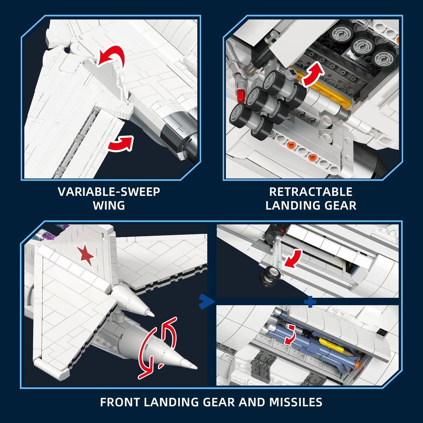 JIESTAR Tu-160 Bomber [Including Lighting Accessories] Building Block Set - JJ9226-4.jpg