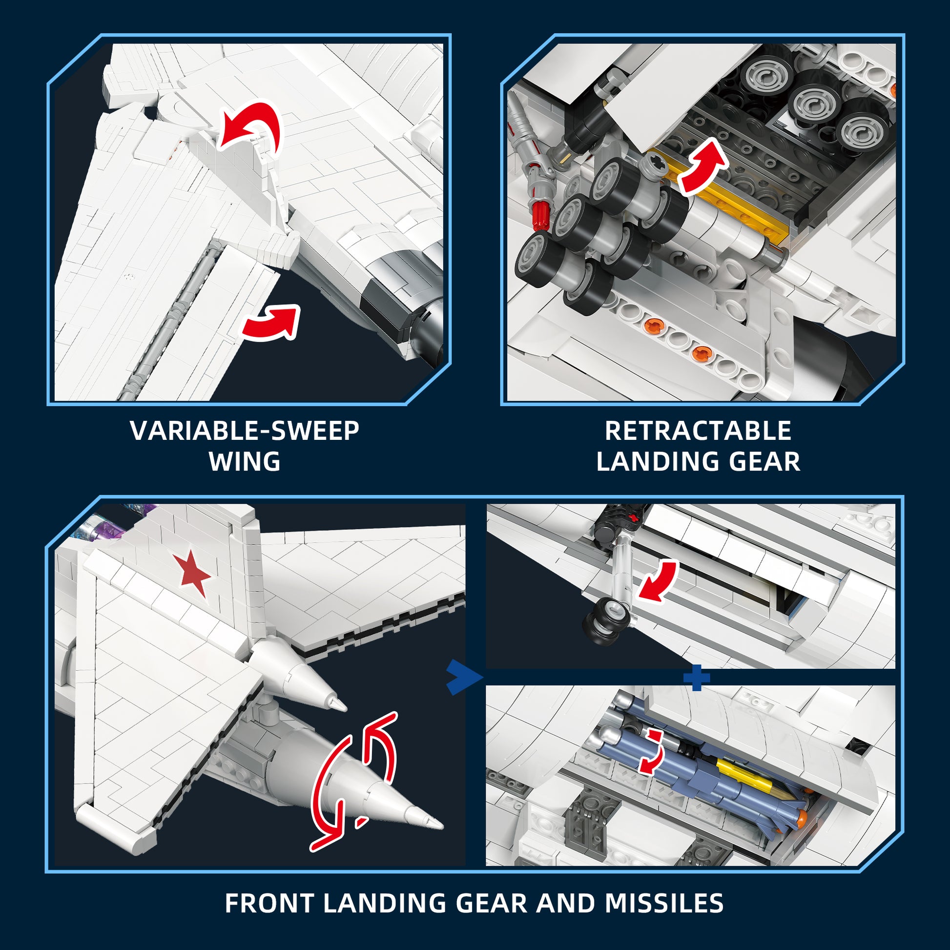 JIESTAR Tu-160 Bomber [Including Lighting Accessories] Building Block Set - JJ9226-4.jpg
