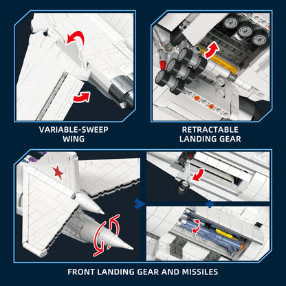 JIESTAR Tu-160 Bomber [Including Lighting Accessories] Building Block Set - JJ9226-4.jpg