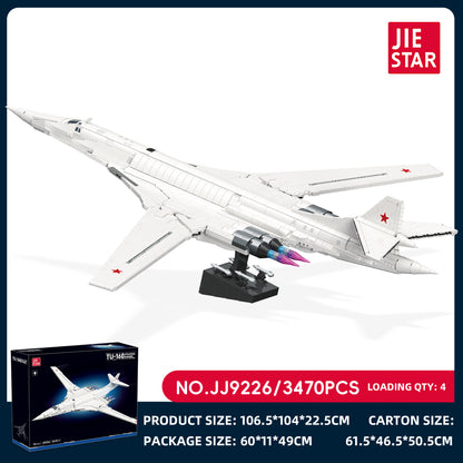 JIESTAR Tu-160 Bomber [Including Lighting Accessories] Building Block Set SKU image - JJ9226-sku.jpg