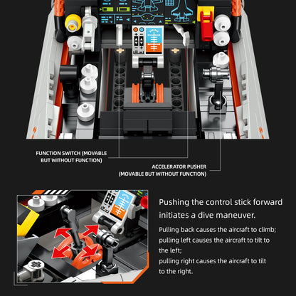 JIESTAR F35 Fighter Jet Simulator Building Block Set - JJ9230-3.jpg