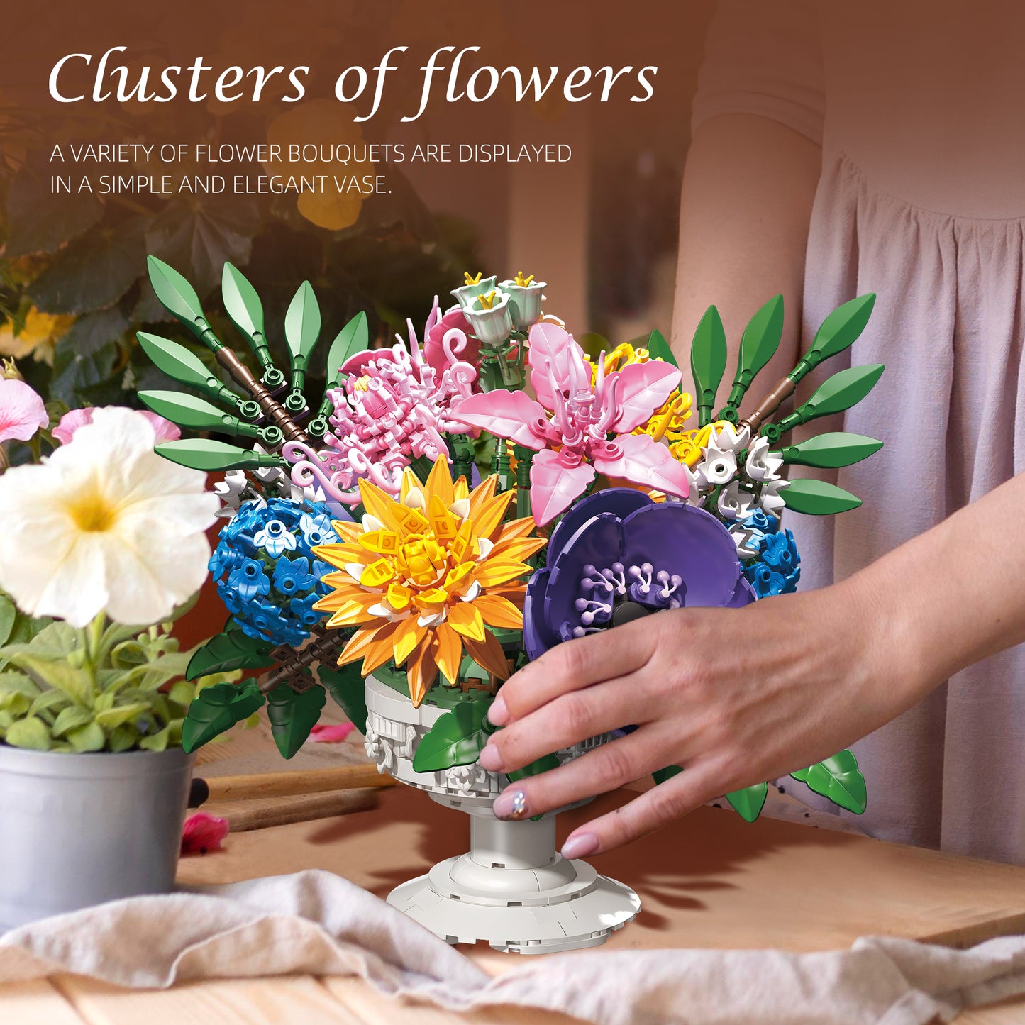 JIESTAR Mengqin Flower Bed Building Block Set - JJ9234-2.jpg