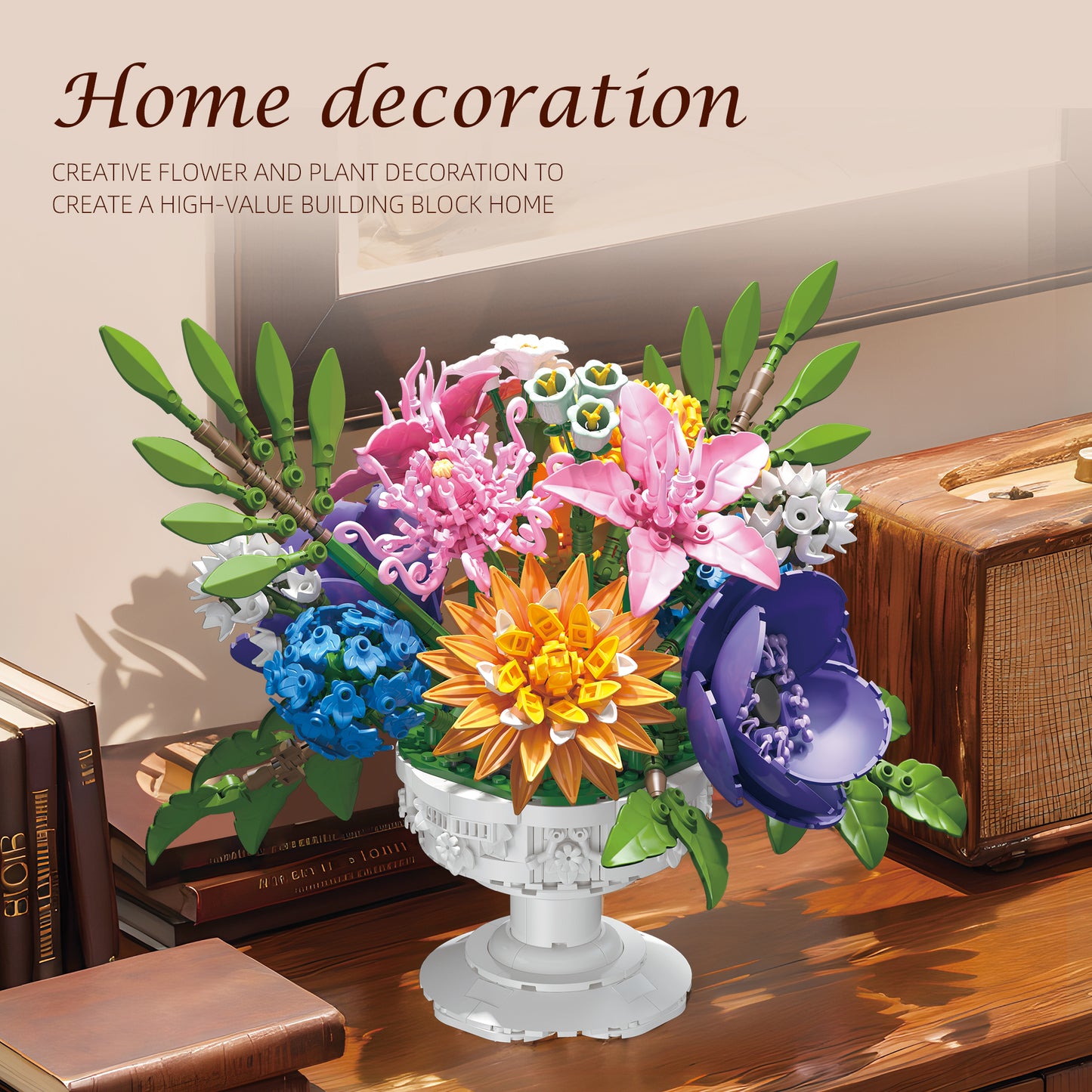 JIESTAR Mengqin Flower Bed Building Block Set - JJ9234-4.jpg