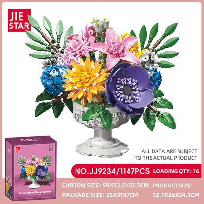 JIESTAR Mengqin Flower Bed Building Block Set SKU image - JJ9234-sku.jpg