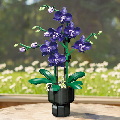 JIESTAR Orchid And Purple Rhyme Building Block Set - JJ9235-1.jpg