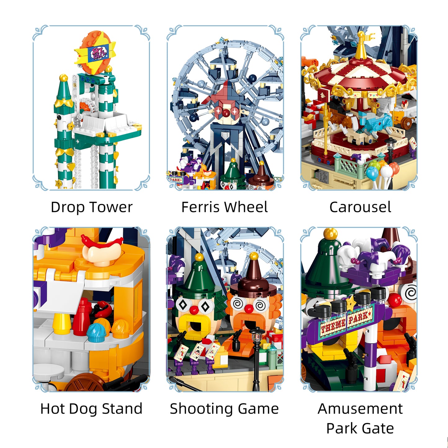 JIESTAR Amusement Park Building Block Set - JJ9238-3.jpg