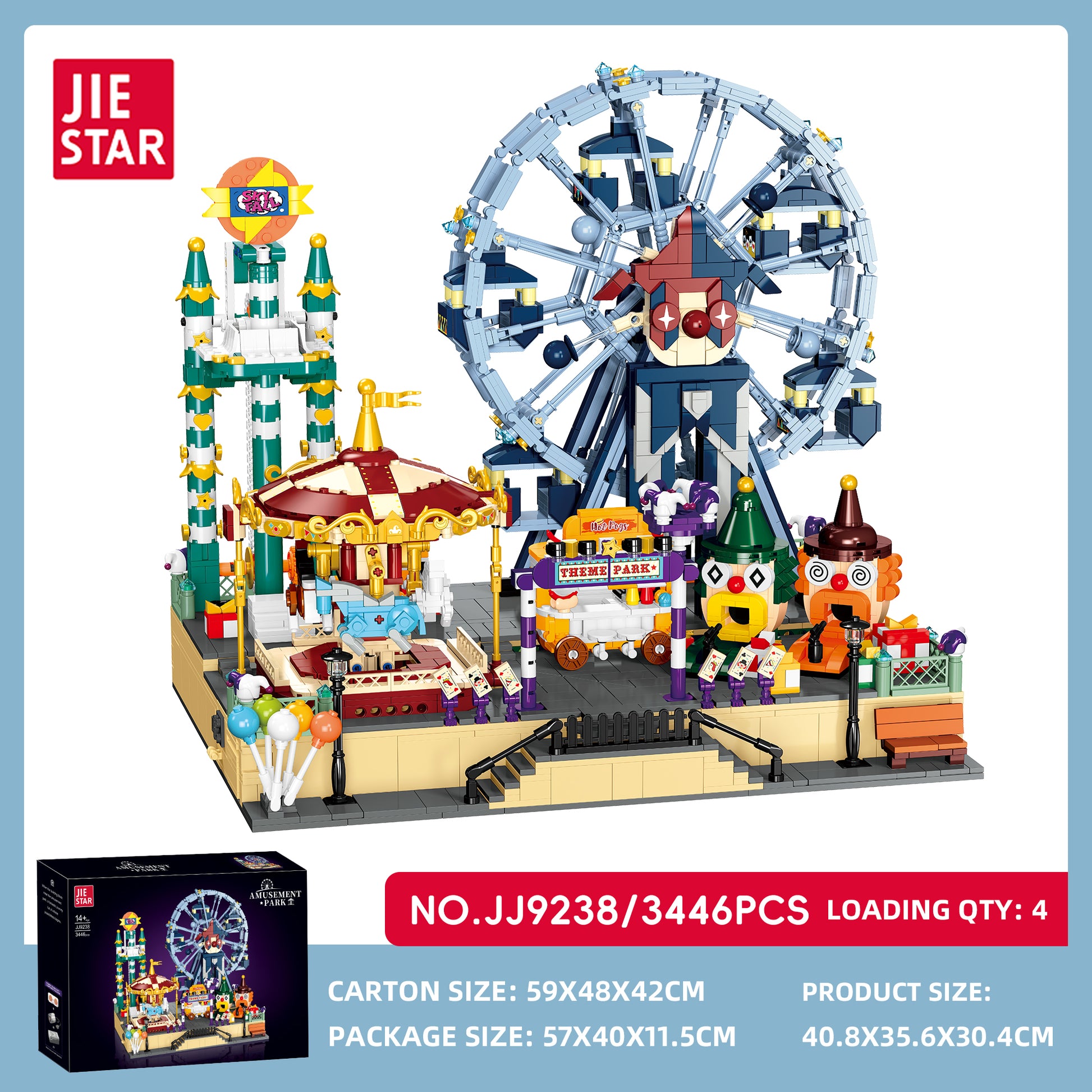 JIESTAR Amusement Park Building Block Set SKU image - JJ9238-sku.jpg