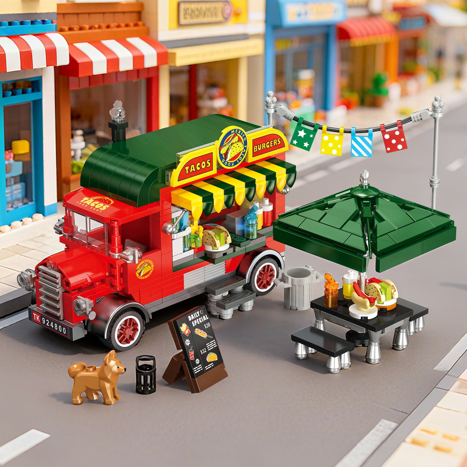 JIESTAR 墨西哥塔可车 Building Block Set - JJ9248-1.jpg