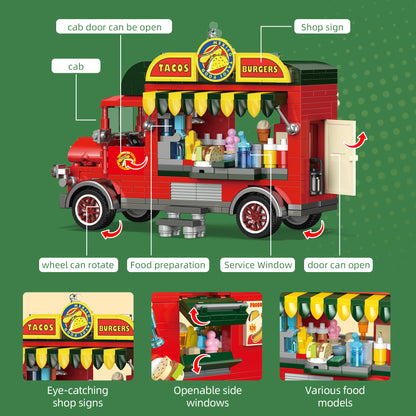JIESTAR 墨西哥塔可车 Building Block Set - JJ9248-2.jpg