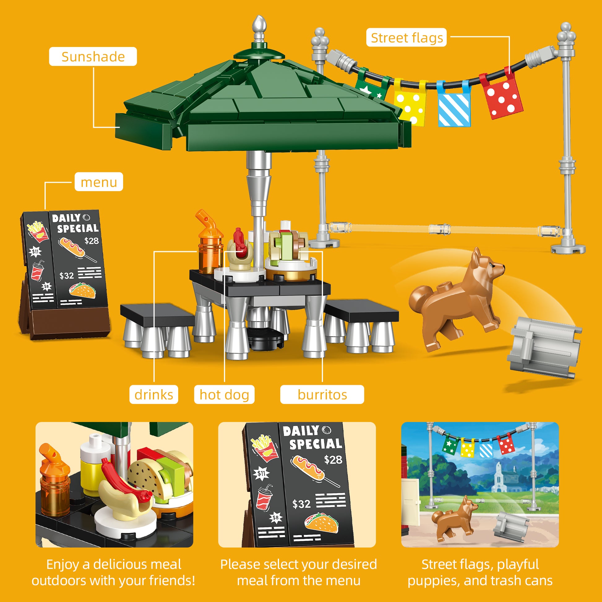 JIESTAR 墨西哥塔可车 Building Block Set - JJ9248-4.jpg