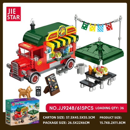 JIESTAR 墨西哥塔可车 Building Block Set SKU image - JJ9248-sku.jpg