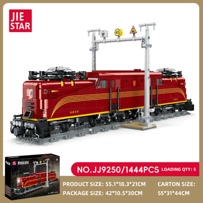 JIESTAR Vintage Express Train Model Kit SKU image - JJ9250-sku.jpg