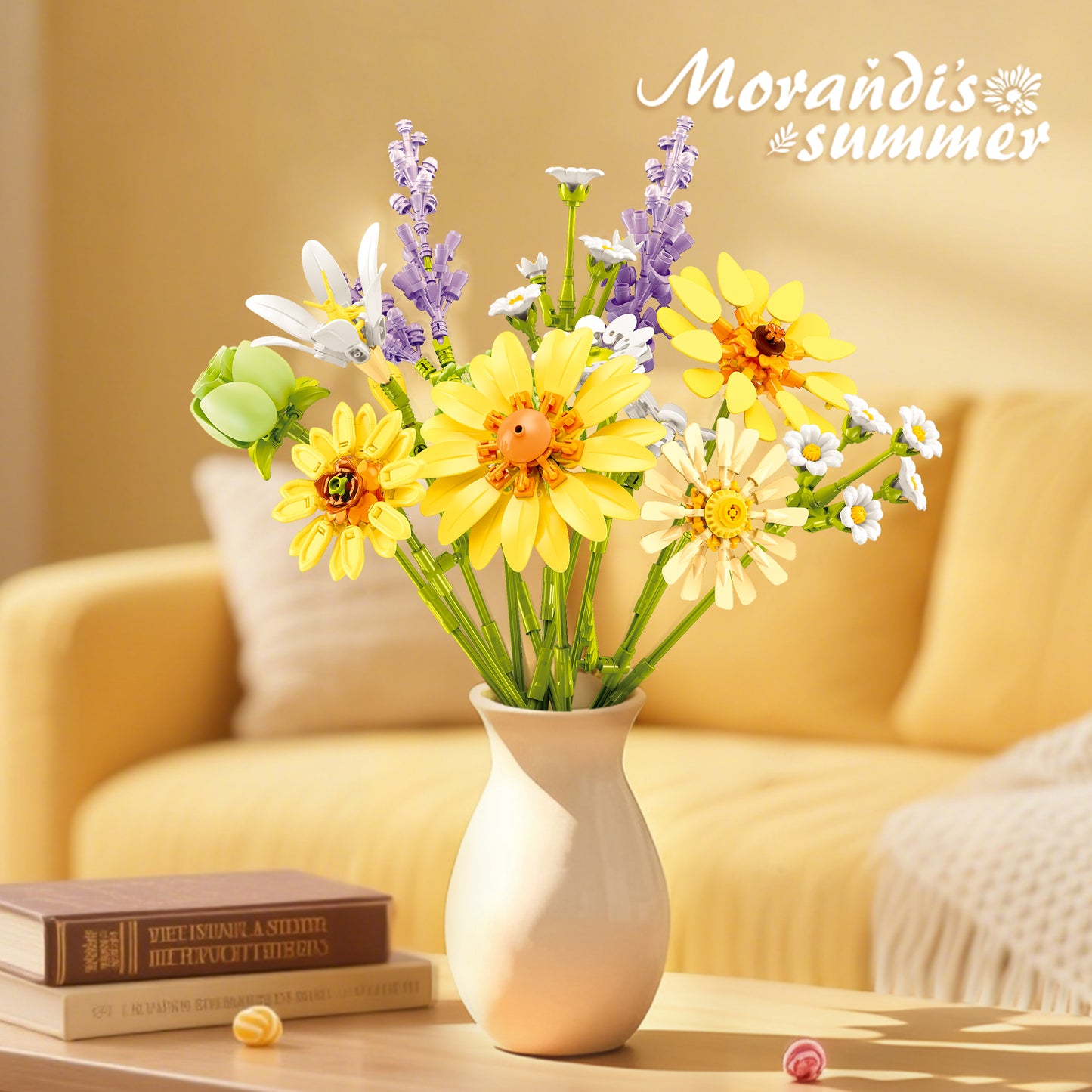 JIESTAR Morandi's Summer Flower Bouquet Building Set - JJ9252-1.jpg