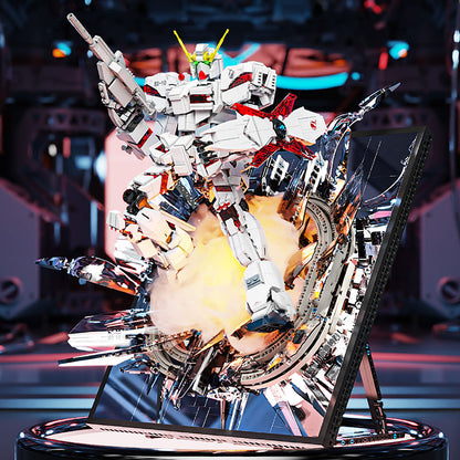 JIQI Mirror Unicorn Display Building Set JQ1101 - JQ1101独角兽长图-04.jpg