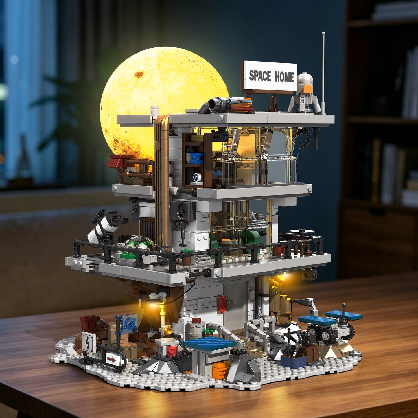 JIQI Moon Base Space Building Set JQ1150 - JQ1150-6.jpg