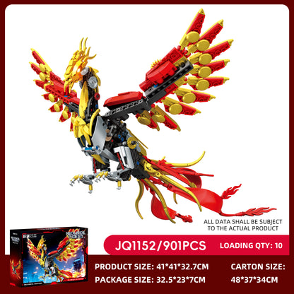 JIQI Mechanical Phoenix Display Model Kit JQ1152 SKU image - JQ1152-sku.jpg