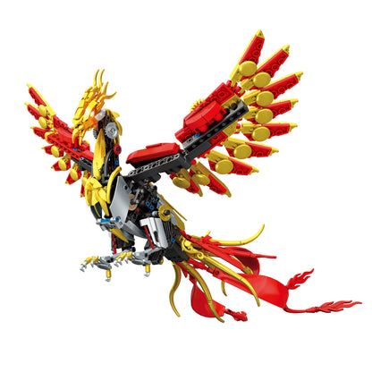 JIQI Mechanical Phoenix Display Model Kit JQ1152 - JQ1152-白底.jpg