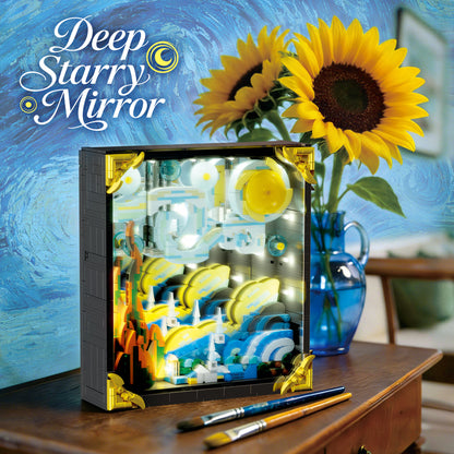 JIQI Deep Space Starry Sky Wall Art Building Set JQ1153 - JQ1153-1.jpg