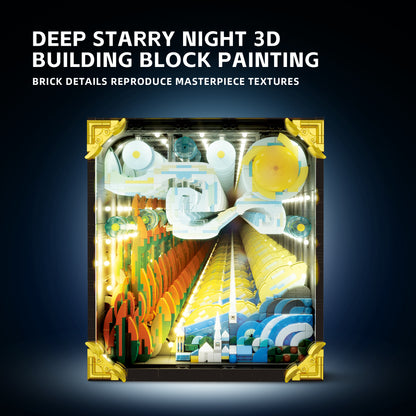 JIQI Deep Space Starry Sky Wall Art Building Set JQ1153 - JQ1153-2.jpg