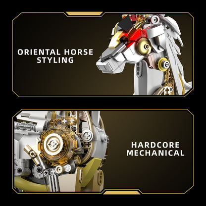 JIQI Mechanical Horse Display Model Kit JQ1167 - JQ1167-4.jpg