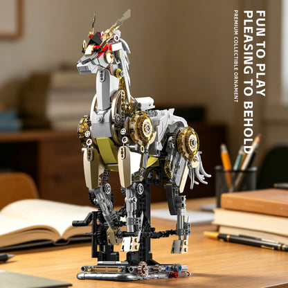 JIQI Mechanical Horse Display Model Kit JQ1167 - JQ1167-6.jpg