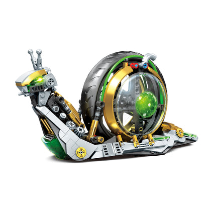 JIQI Mechanical Snail Display Model Kit JQ1168 - JQ1168-白底.jpg
