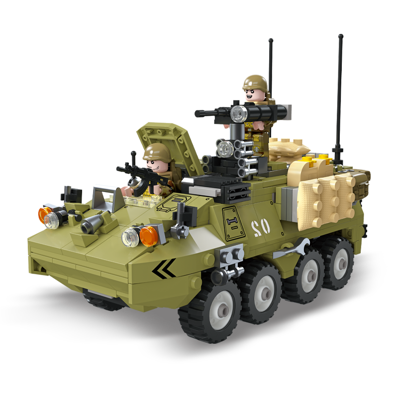 JIESTAR Military Building Block Set 2-Pack SKU image - M61126-sku.png