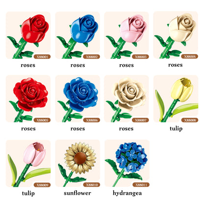 JIESTAR Flower Building Block Set 11-Pack - X88001-X88011-3.jpg