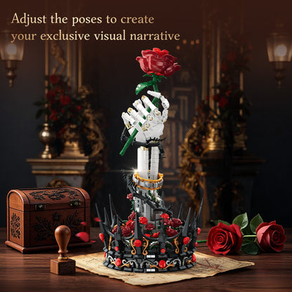JIESTAR Eternal Vow Rose Hand Sculpture Building Set - X88054-3.jpg