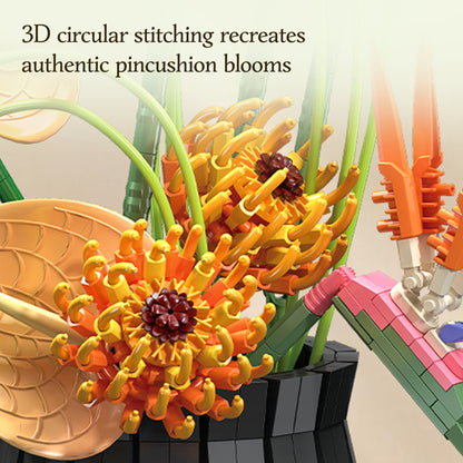 JIESTAR Tropical Bird of Paradise Flower Arrangement Building Set - X88056-5.jpg