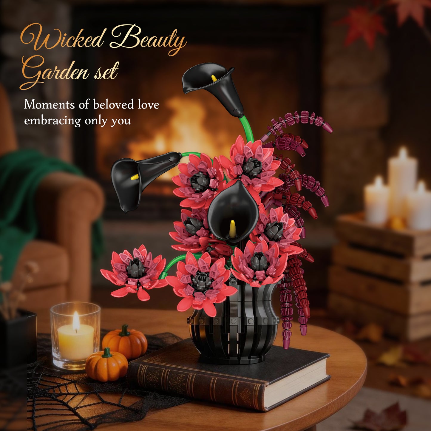 JIESTAR Wicked Beauty Flower Garden Building Set - X88057-1.jpg