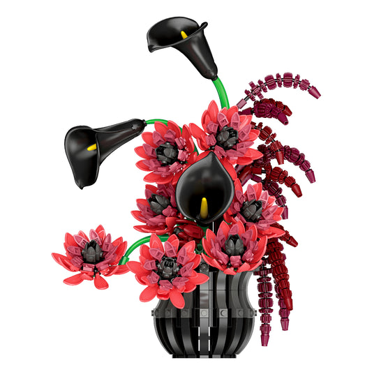 JIESTAR Wicked Beauty Flower Garden Building Set - X88057-白底.jpg