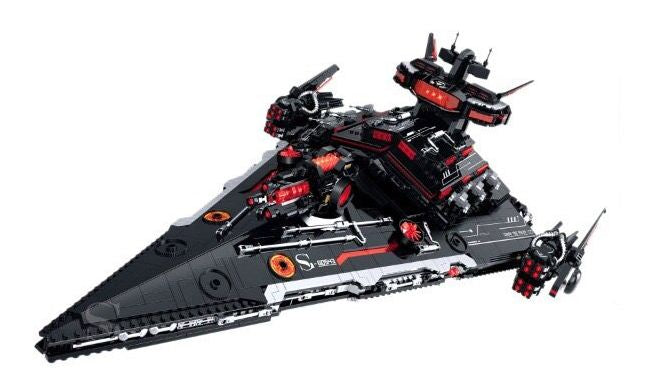 GULY Space Battleship Building Set 60543 SKU image - 白底图-brick4.jpg