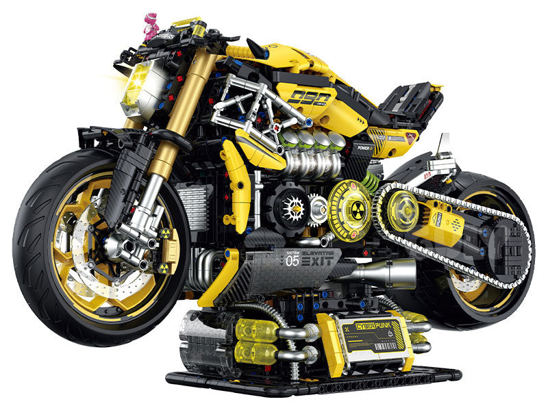 GULY 1:5 Technic Motorcycle Model Kit 60519 - 白底图-brick4.jpg