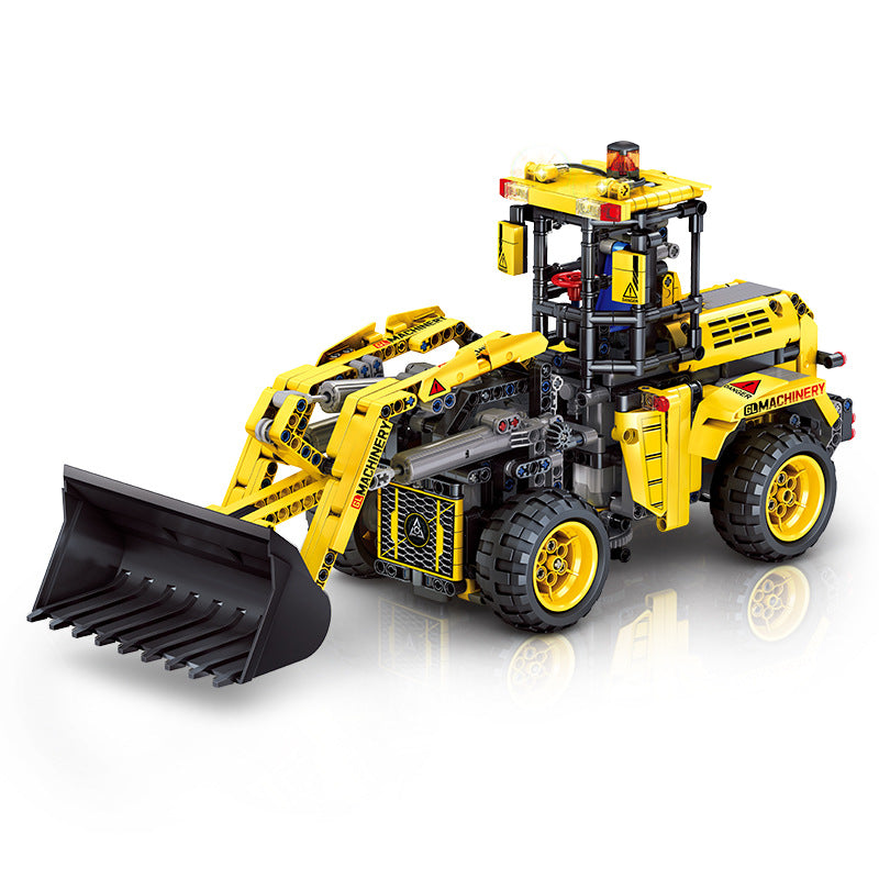 GULY Wheel Loader Bulldozer Building Set 96001 - 白底图-brick4.jpg