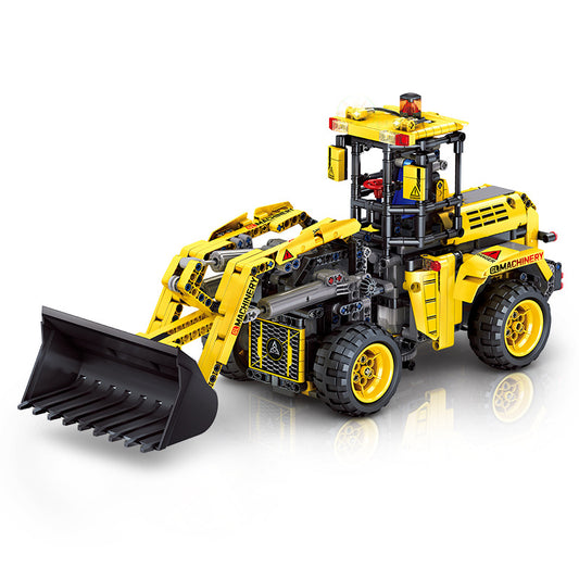 GULY Wheel Loader Bulldozer Building Set 96001 - 白底图-brick4.jpg