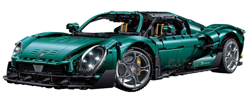 GULY 1:8 Electroplated Sports Car Model Kit 10621 - 白底图-brick4.jpg