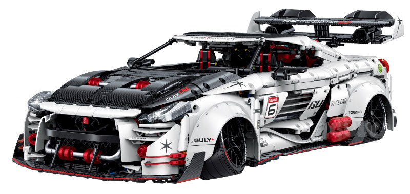GULY 1:8 Sports Car Model Kit 10630 - 白底图-brick4.jpg