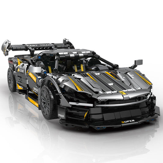 GULY 1:14 Electroplated Sports Car Model Kit 10610 - 主图-brick4.jpg