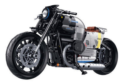 GULY 1:8 Technic Motorcycle Model Kit 60535 SKU image - 白底图-brick4.jpg